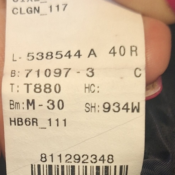 Ralph Lauren Blue Label Navy Stretch Wool Blend Blazer Made For Dillards 40R - Picture 6 of 12